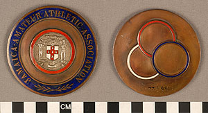 Thumbnail of Commemorative Medallion: Jamaica Amateur Athletic Association (1977.01.0641)