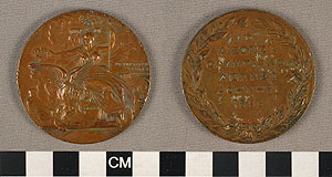 Thumbnail of Olympic Participation Medal: First Olympiad, 1896 (1977.01.0687A)