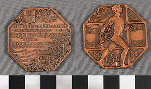 Thumbnail of Participation Medal: 1904 St. Louis Olympiad (1977.01.0691A)