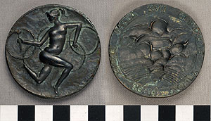 Thumbnail of Olympic Participation Medal: XVII Olympiad (1977.01.0719)