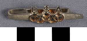 Thumbnail of Commemorative Olympic Money Clip: U.S.A. (1977.01.0935)