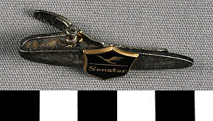 Thumbnail of Tie Clip: "Senator" (1977.01.0936)