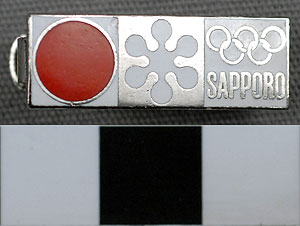 Thumbnail of Tie Clip: "Sapporo" (1977.01.0937A)