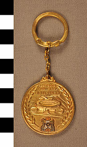 Thumbnail of Commemorative Key Chain: "1950 Campeonato Mundial De Football" (1977.01.0959)