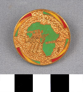 Thumbnail of Commemorative Pin: First African Games (1977.01.0965B)