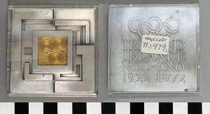Thumbnail of Irish Olympic Commemorative Medallion (1977.01.0979A)