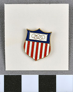 Thumbnail of Commemorative Olympic Pin: Official Emblem (1977.01.1009R)