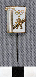 Thumbnail of Olympic Commemorative Stick pin (1977.01.1092)