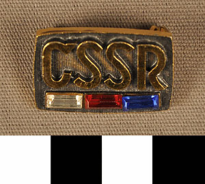 Thumbnail of Commemorative Pin: "CSSR" (1977.01.1102)