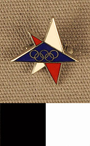 Thumbnail of Commemorative Olympic Lapel Pin (1977.01.1109)