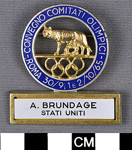 Thumbnail of Identification Badge: Olympic Committee Conference (1977.01.1112)