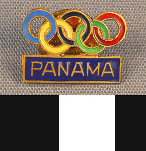 Thumbnail of Commemorative Olympic Pin: Panama (1977.01.1120)