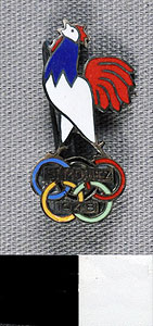 Thumbnail of Commemorative Pin: V Winter Olympics (1977.01.1134B)