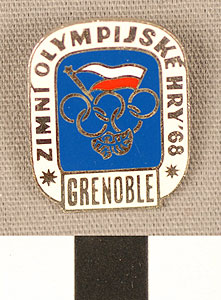 Thumbnail of Commemorative Olympic Pin: "Zimni Olympijske Hry 