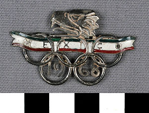 Thumbnail of Commemorative Olympic Pin: Mexico 1968 (1977.01.1163)