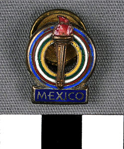 Thumbnail of Pin: Pan American Sports Organization, Mexico (1977.01.1164A)