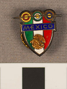 Thumbnail of Commemorative Pin: Mexico (1977.01.1168)