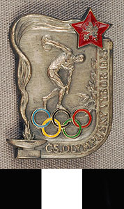 Thumbnail of Commemorative Olympic Pin: "C.S. Olympijsk´y V´ybor 1958"  (1977.01.1174)