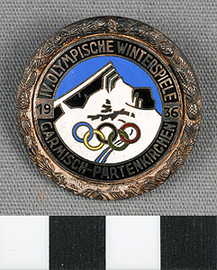 Thumbnail of Commemorative Pin: IV Winter Olympics  (1977.01.1196)