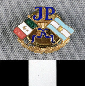 Thumbnail of Commemorative Pin: "J.P." (1977.01.1204)