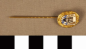 Thumbnail of Stick Pin: "BLS/ V" (1977.01.1215)