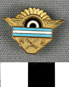 Thumbnail of Cuff Link: "R.A." (1977.01.1262)