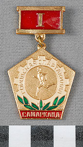 Thumbnail of Medal Pin: 1st Place (1977.01.1276A)