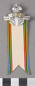 Thumbnail of Officials Badge: 1964 Tokyo Olympiad (1977.01.1296)