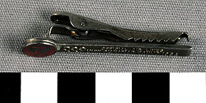 Thumbnail of Tie Clip: JAL, Official Airline of the 1964 Tokyo Olympiad (1977.01.1298)