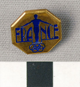 Thumbnail of Commemorative Olympic Pin: France (1977.01.1330)