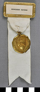 Thumbnail of Honorary Referee Badge: 51st Relay Race Carnival, University of Pennsylvania (1977.01.1342)