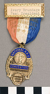 Thumbnail of Identification Badge: National Amateur Athletic Union Convention (1977.01.1349)