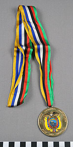 Thumbnail of Commemorative Medallion: "V Juegos Deportivos Bolivarianos Quito 1965 Guayaquil" (1977.01.1353)