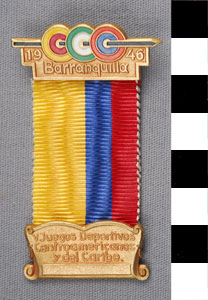 Thumbnail of Officials Badge: V Central American and Caribbean Games (1977.01.1360)