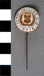 Thumbnail of Commemorative Olympic Stick Pin: "53eme Session CIO Sofia" (1977.01.1372)