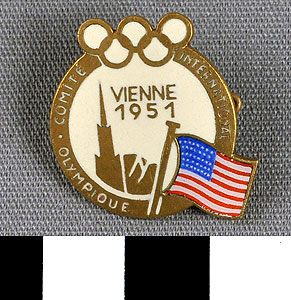 Thumbnail of International Olympic Committee Pin (1977.01.1376)