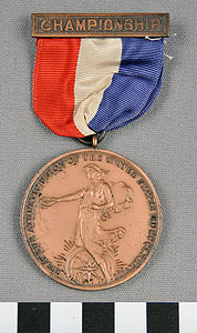 Thumbnail of Championship Badge: Decathlon, Amateur Athletic Union of the United States (1977.01.1409)