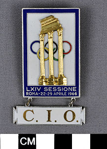 Thumbnail of Badge: C.I.O 44th Session (1977.01.1441)