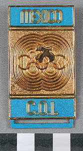 Thumbnail of Officials Badge: MEXICO, C.O.I., International Olympic Committee (1977.01.1446)