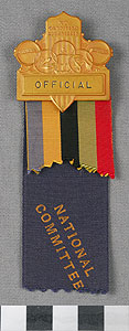 Thumbnail of Officials Badge: X Olympiad (1977.01.1451)