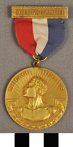 Thumbnail of Executive Committee Badge: Chicago Relays (1977.01.1466)