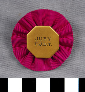 Thumbnail of Jurors Pin: Jury F.J.B.T. (1977.01.1479)