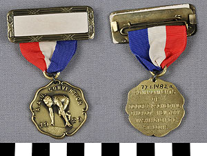 Thumbnail of Badge: Amateur Athletic Union Convention (1977.01.1482A)