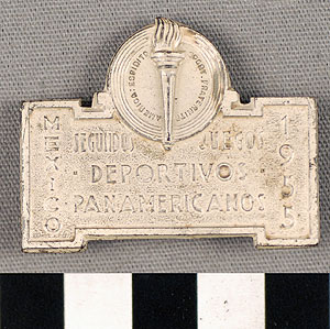 Thumbnail of Officials Badge: Second Pan-American Games (1977.01.1689)
