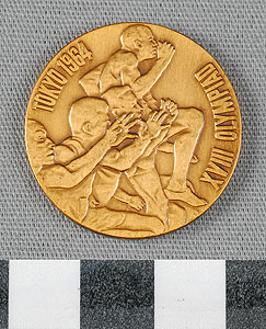 Thumbnail of Commemorative Medallion: 1964 Tokyo Olympiad (1977.01.1701A)