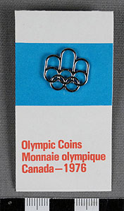 Thumbnail of Commemorative Olympic  Lapel Pin (1980.09.0035)