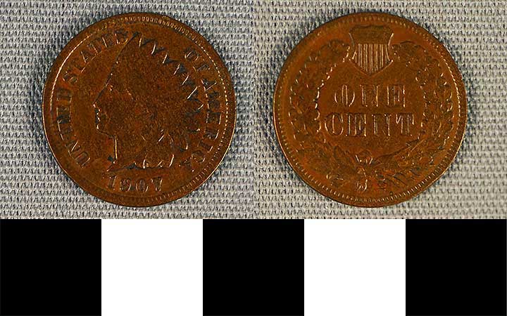 Thumbnail of Coin: United States, 1 Cent (Indian Head Penny) (1996.24.1204)