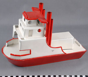 Thumbnail of Matraca, Rattle:  Boat (2009.07.0002)