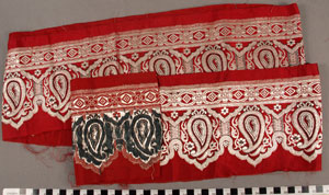 Thumbnail of Sari, Saree Hem End (2010.01.0353)