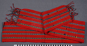 Thumbnail of Man’s Cofradia Faja, Waistband, Belt (2011.05.0118)